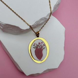 Collana Blooming Heart